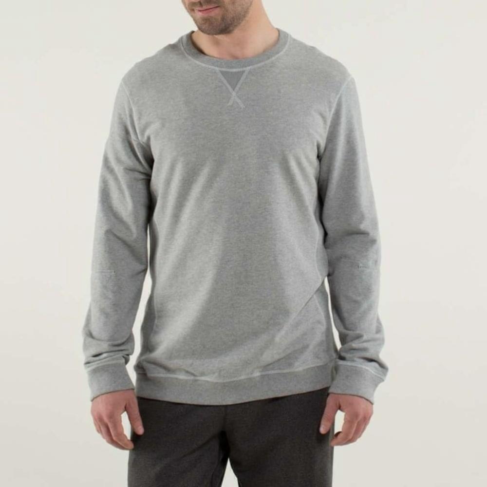 Lululemon Blue All Town Crew Long Sleeve Size M